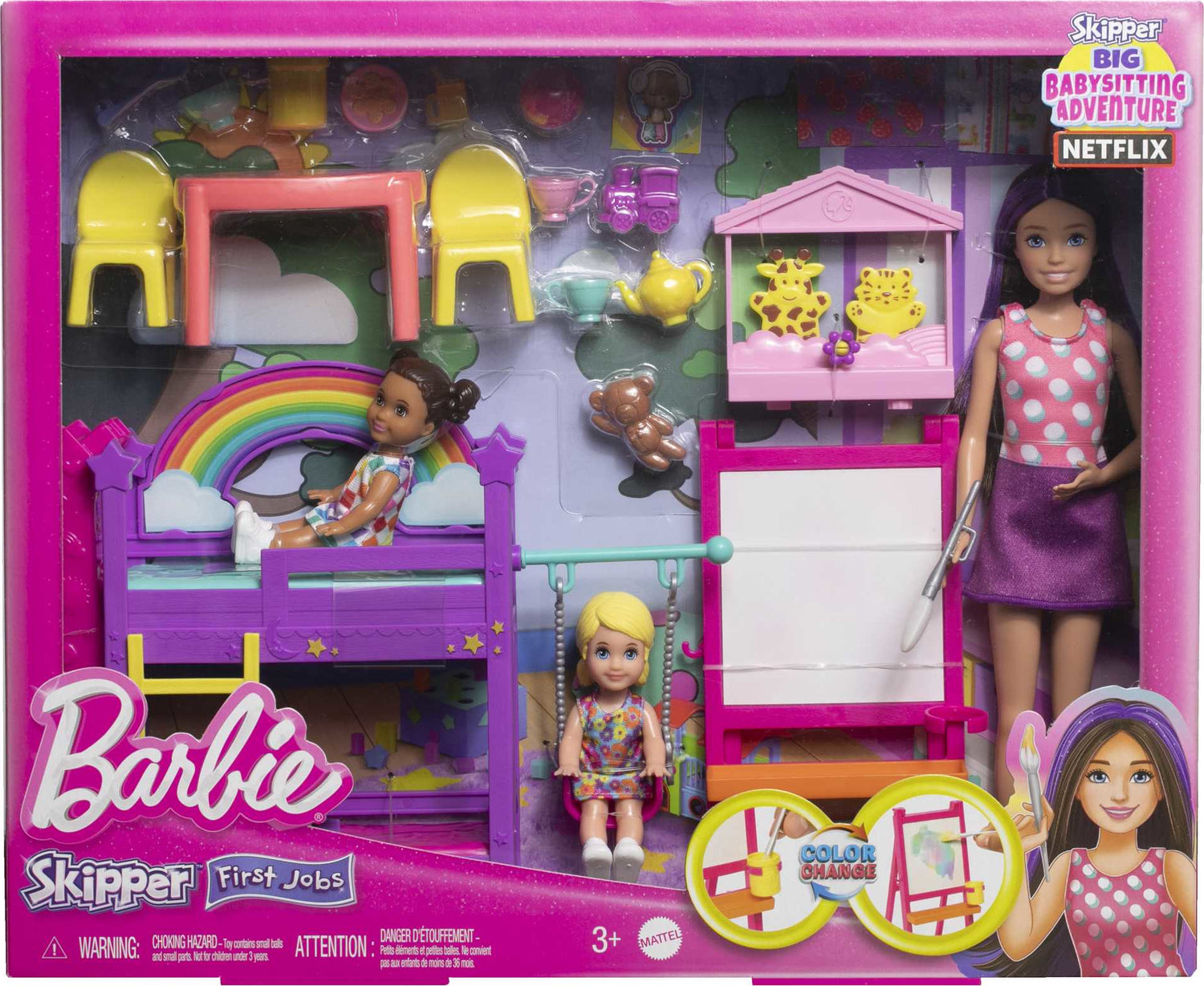 Barbie skipper babysitter playset sale