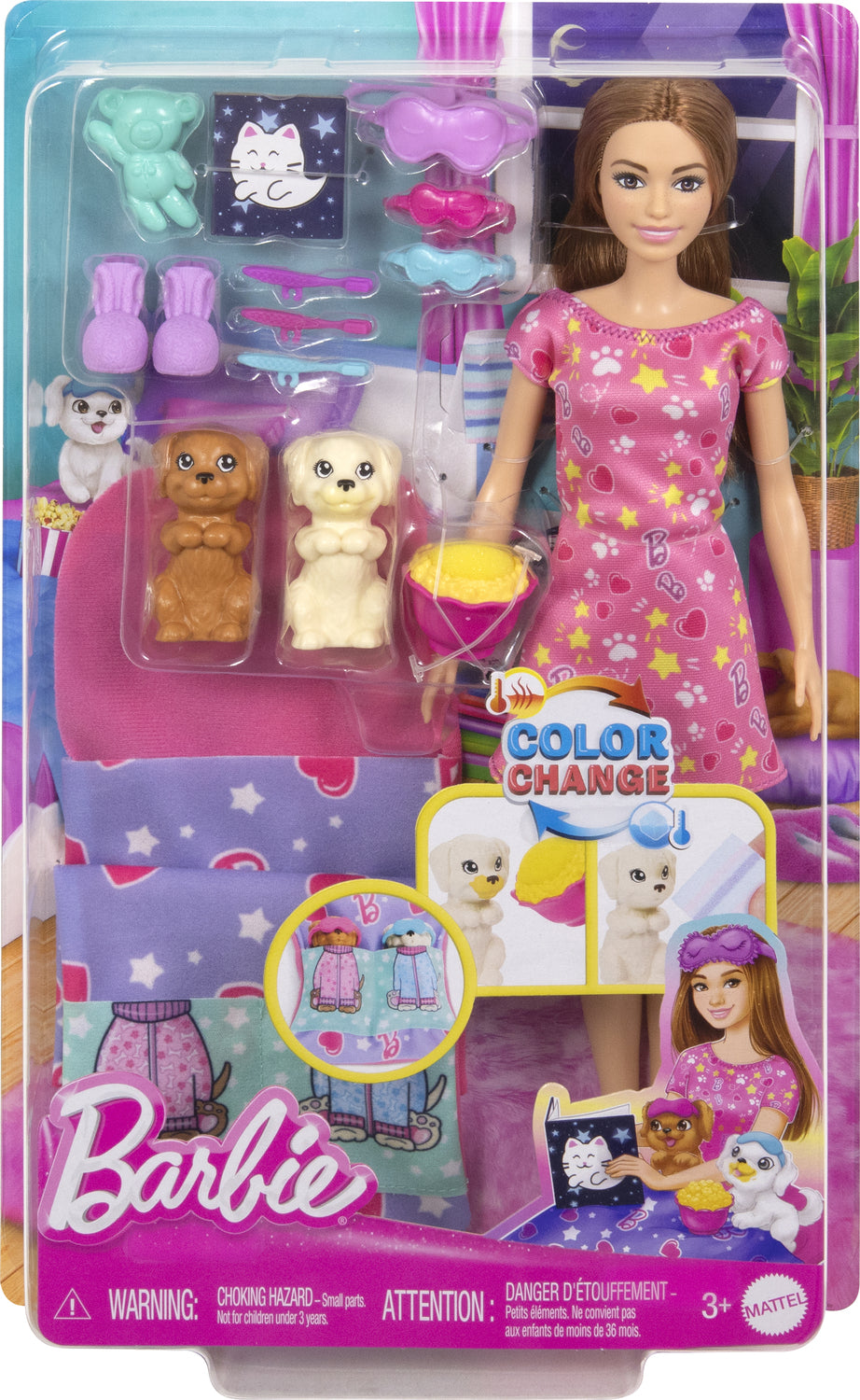 Barbie doll and puppy best sale