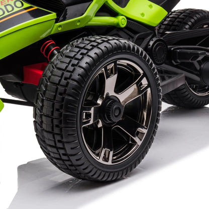 24V Freddo Spider 2 Seater Ride-On 3 Wheel Motorcycle