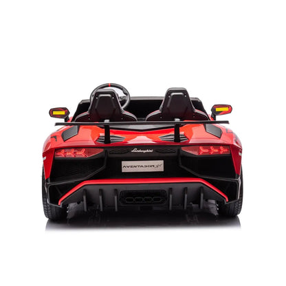 24V Lamborghini Aventador 2 Seater Ride On Car for Kids: Advanced Brushless Motor & Differential for High-Octane Fun