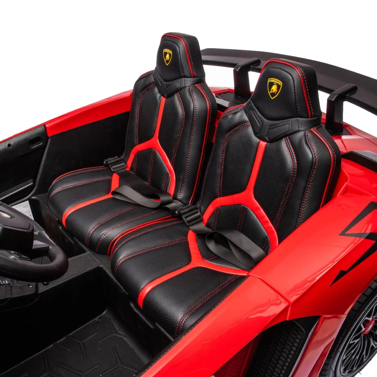 24V Lamborghini Aventador 2 Seater Ride On Car for Kids: Advanced Brushless Motor & Differential for High-Octane Fun