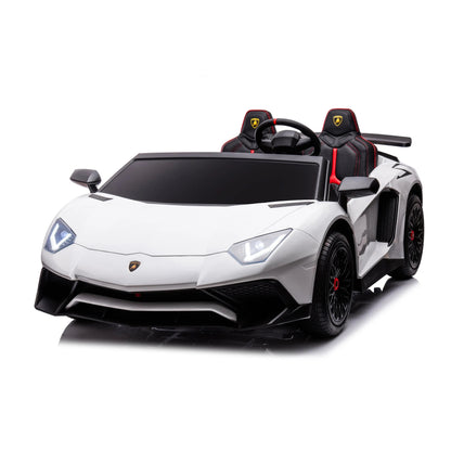 24V Lamborghini Aventador 2 Seater Ride On Car for Kids: Advanced Brushless Motor & Differential for High-Octane Fun