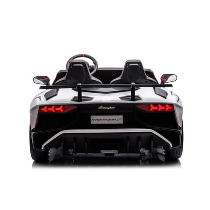 24V Lamborghini Aventador 2 Seater Ride On Car for Kids: Advanced Brushless Motor & Differential for High-Octane Fun