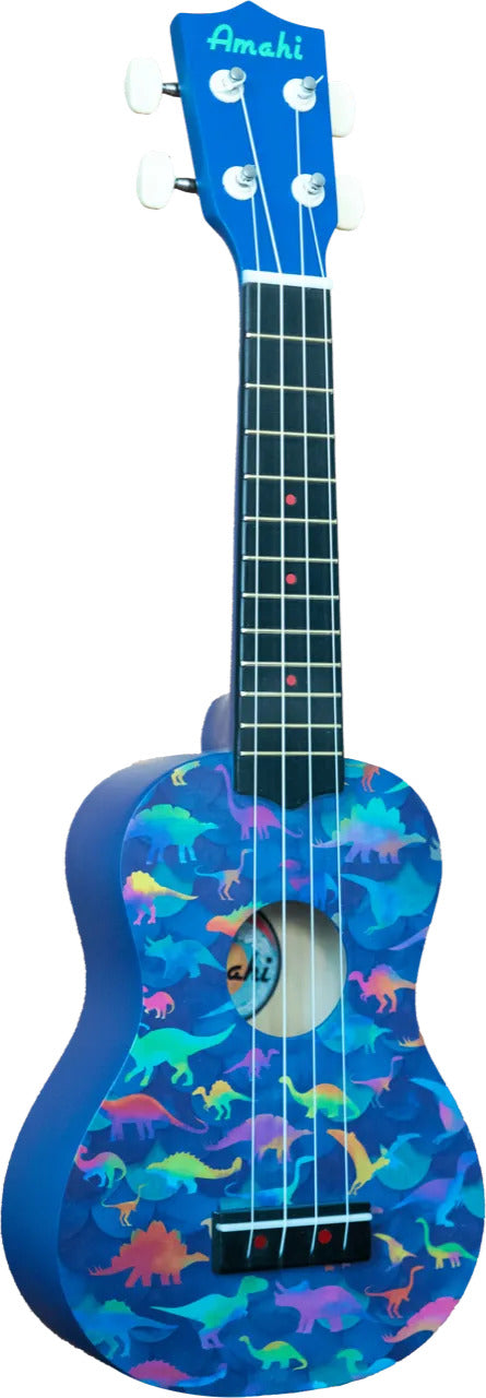 Amahi Soprano Ukulele, Dinosaur Design