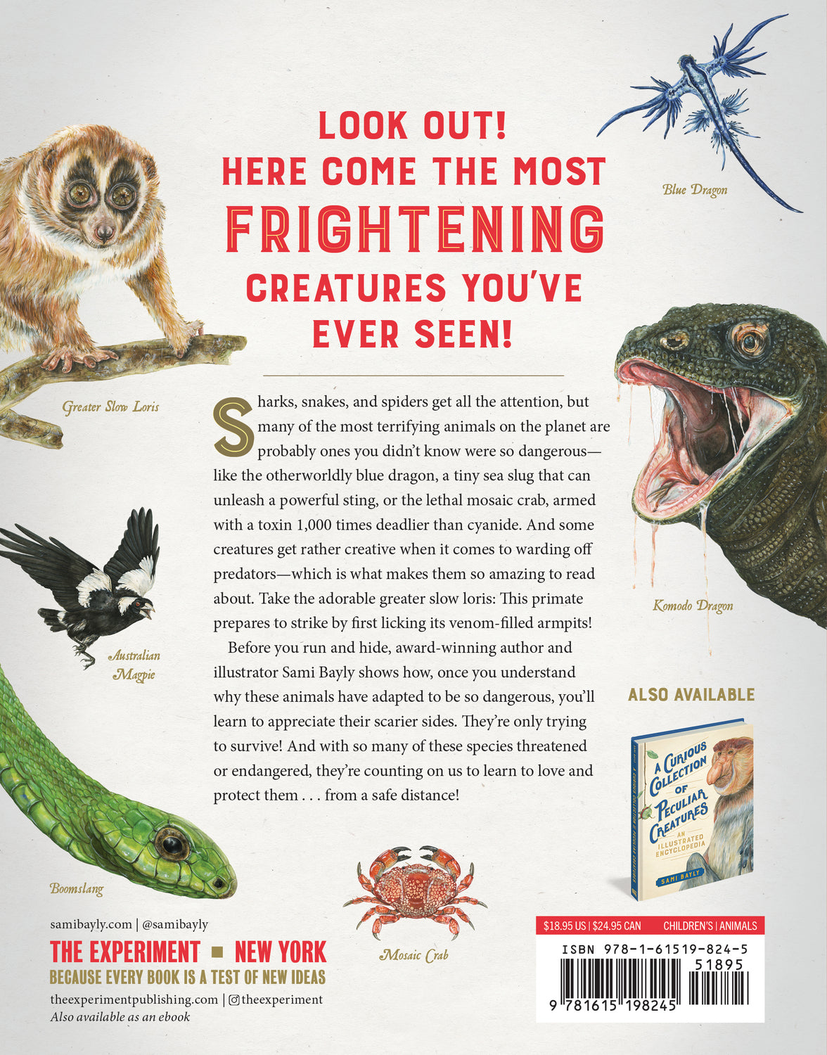 A Curious Collection of Dangerous Creatures: An Illustrated Encyclopedia