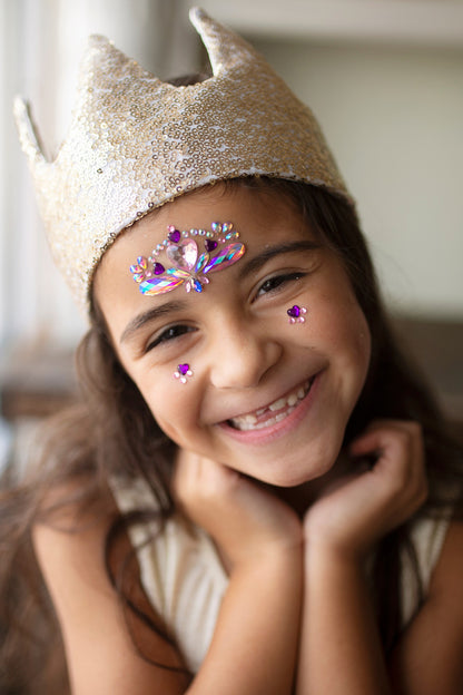 Gracious Gold Sequins Crown