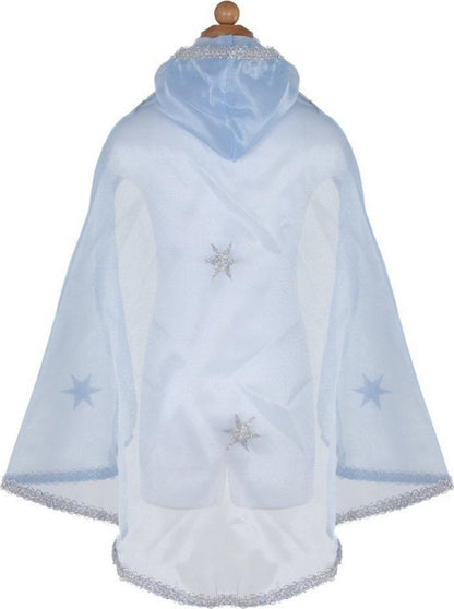 Blue Snow Queen Cape (Size 3-4)