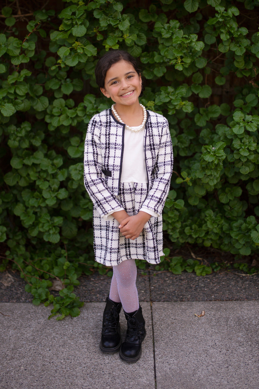 Coco the Fashionista Dress, Jacket & Pearls (Size 3-4)