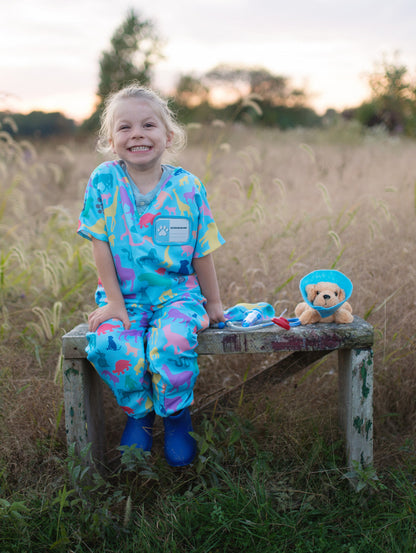 Veterinarian Scrubs With Accessories