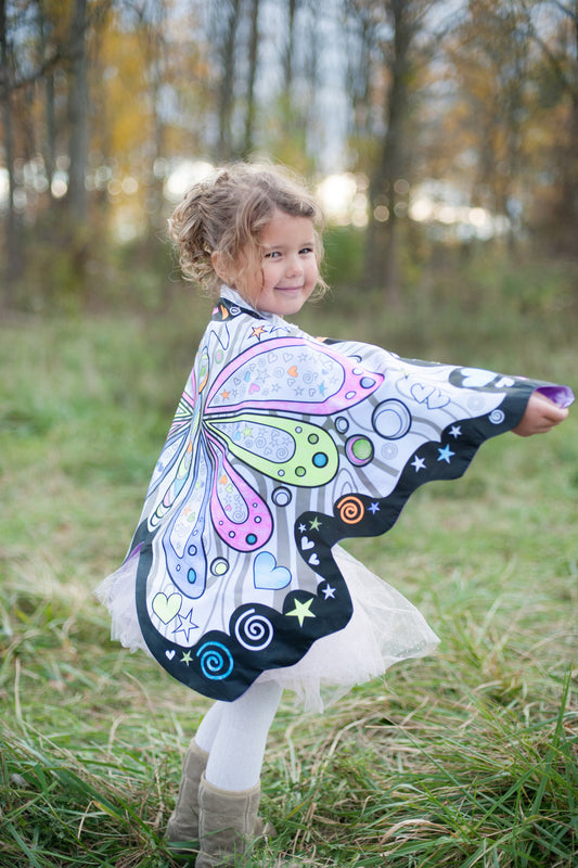 Color A Butterfly Wings