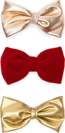 Holiday Sparkle Velvet Bow (assorted)