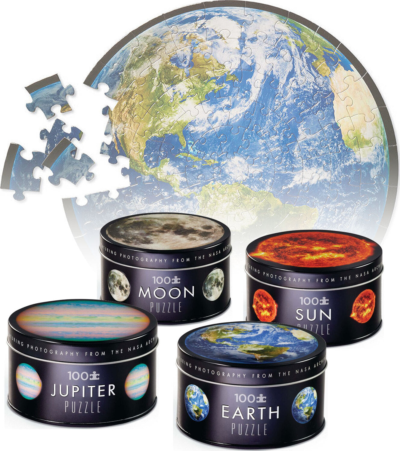 100-Piece Tin NASA Puzzles (assorted)