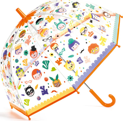 Faces Color-Changing Children's Umbrella