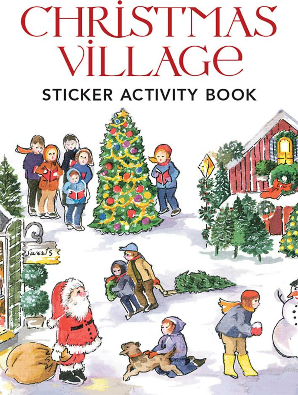 Christmas Village Sticker Activity Book