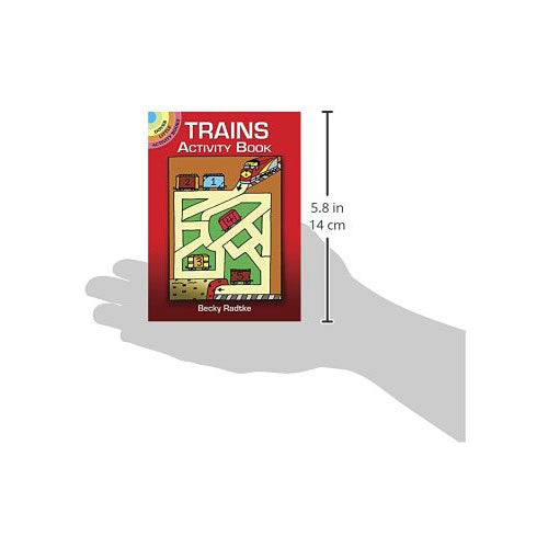 Trains Activity Book