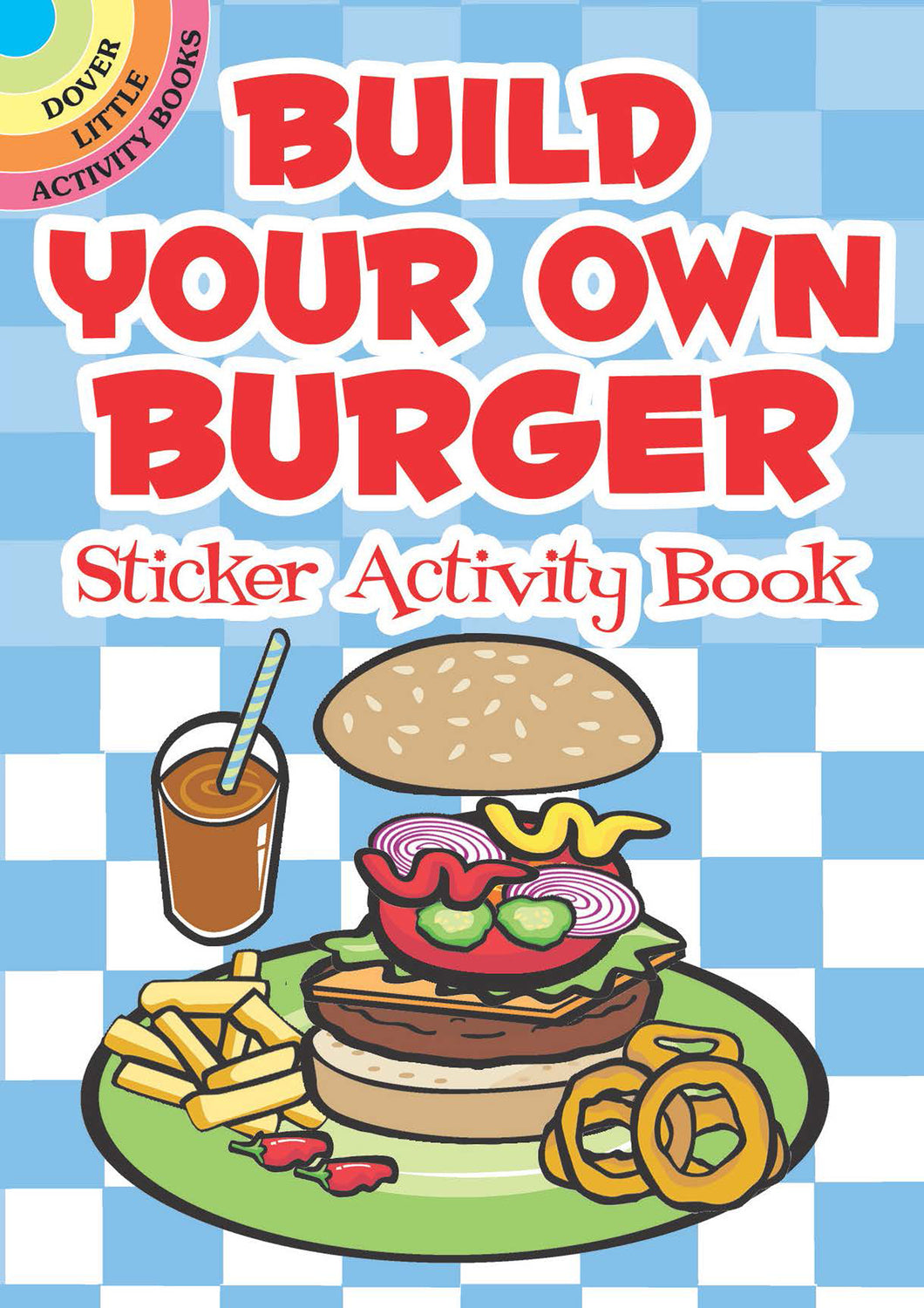 Build Your Own Burger Sticker Activity Book