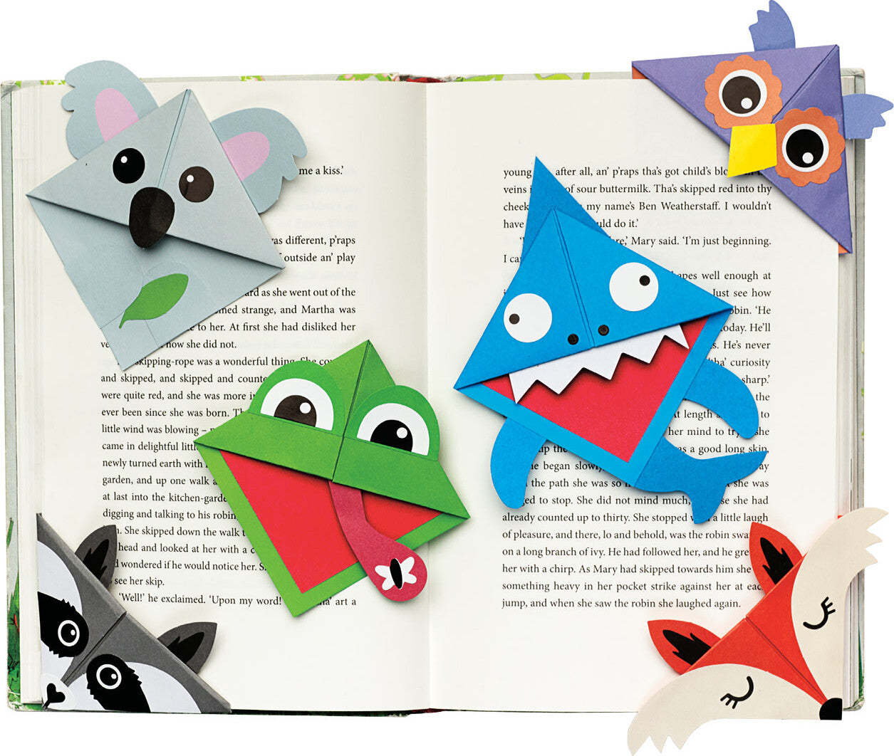 Corner Creature Bookmarks