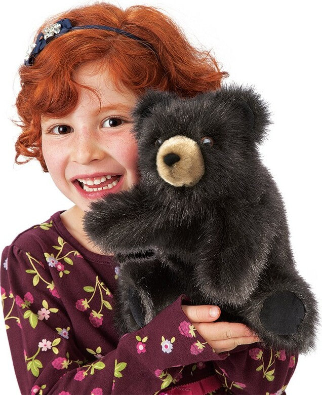 Bear, Baby Black Hand Puppet