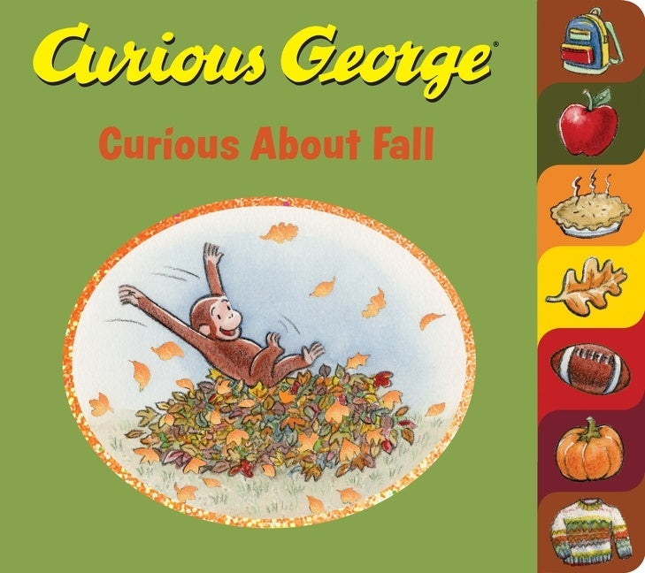 Curious George Curious About Fall Tabbed Board Book