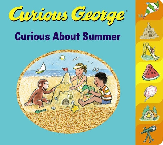 Curious George Curious About Summer Tabbed Board Book