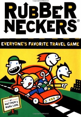 Rubberneckers: Everyone's Favorite Travel Game — A Fun and Entertaining Road Trip Game for Kids, Great for Ages 8+ - Includes a Full Set of Travel-Ready Game Cards for 2+ Players