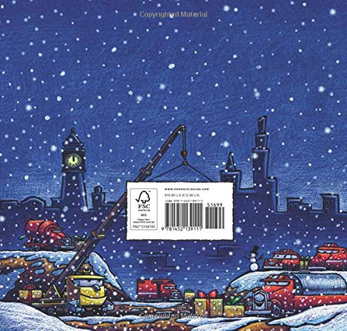 Construction Site on Christmas Night: (Christmas Book for Kids, Children?s Book, Holiday Picture Book)