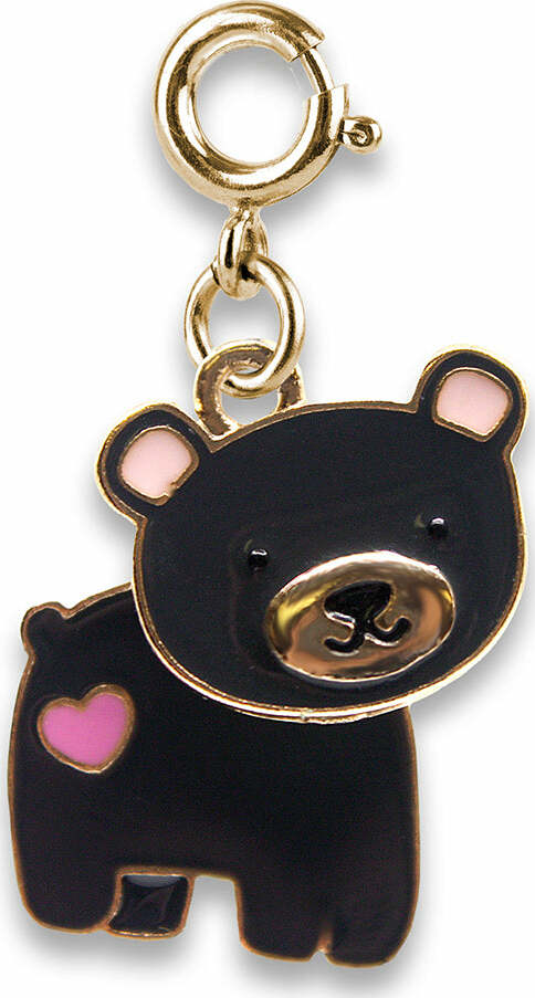 Gold Swivel Bear Charm