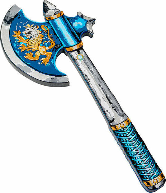 Liontouch Pretend-Play Foam Noble Knight Axe - Blue