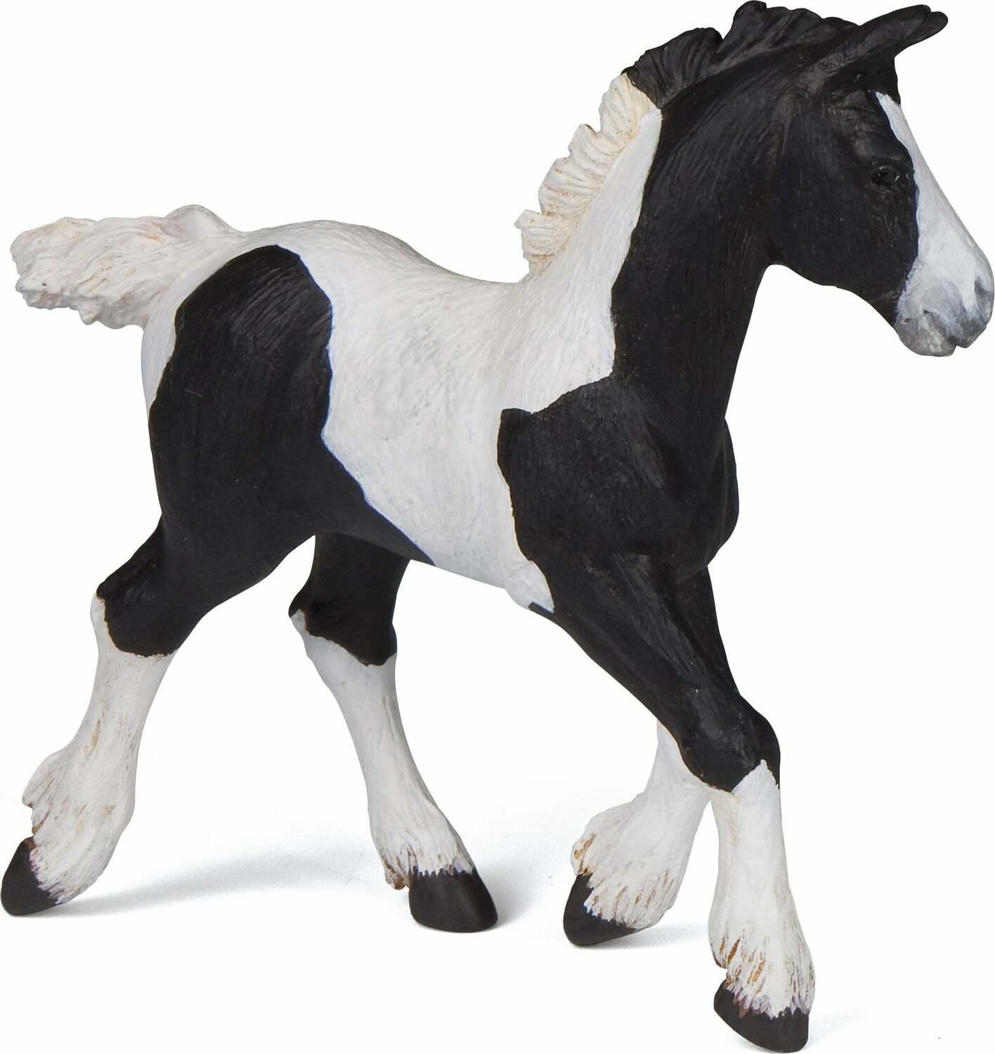 Papo France Black Piebald Cob Foal