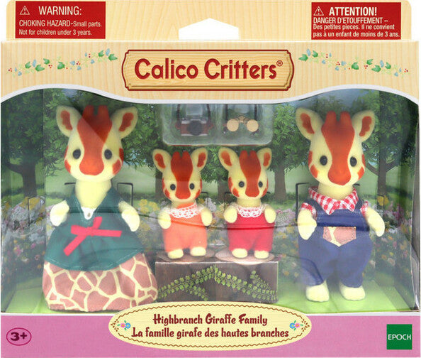 Calico Critters  Giraffe Family