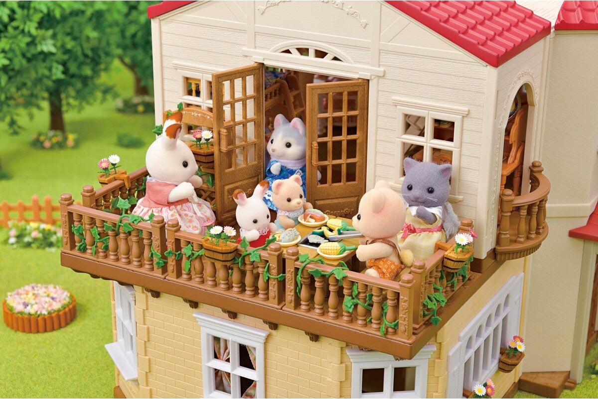 Calico Critters Red Roof Country Home Gift Set-Secret Attic Playroom