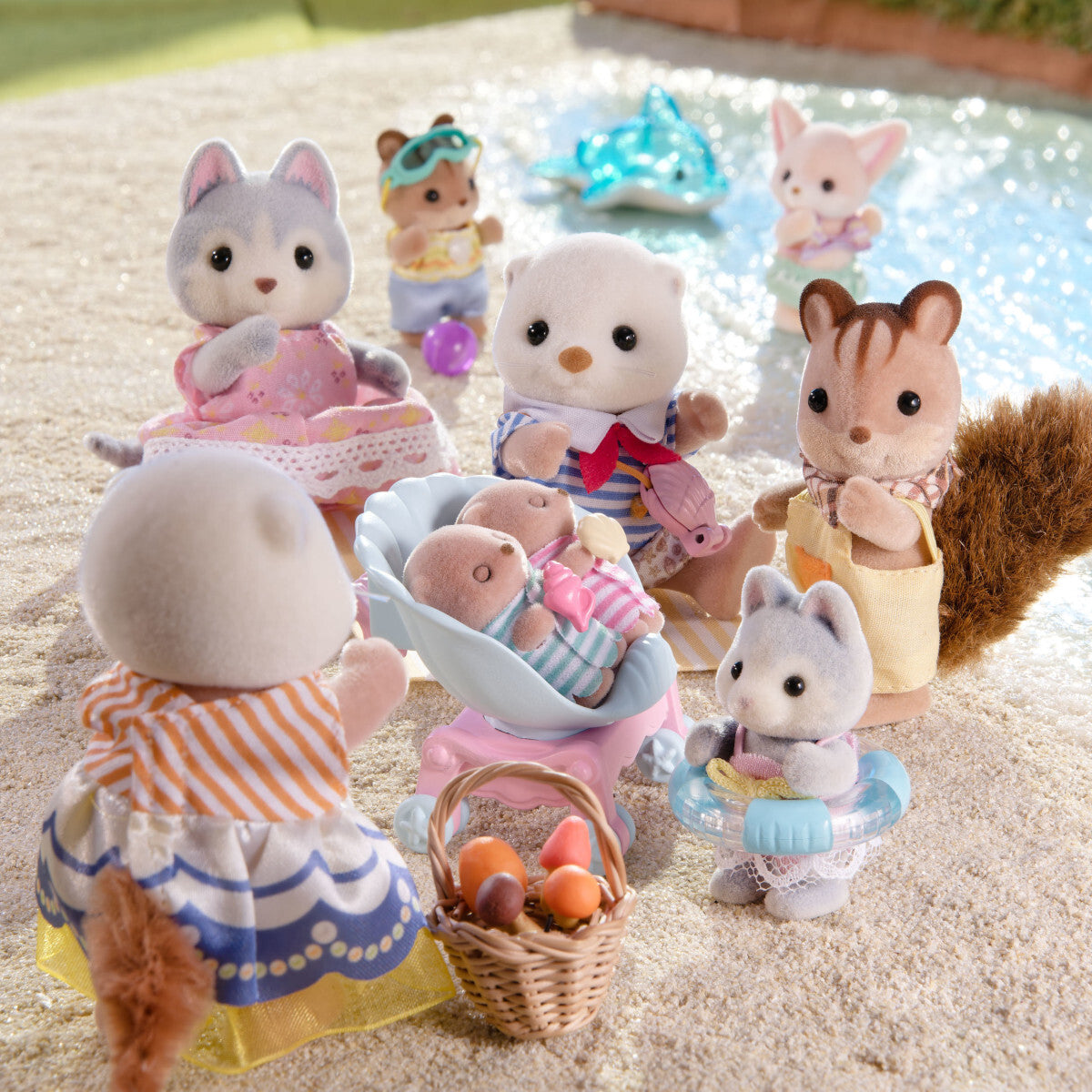 Calico Critters - Sea Otter Family