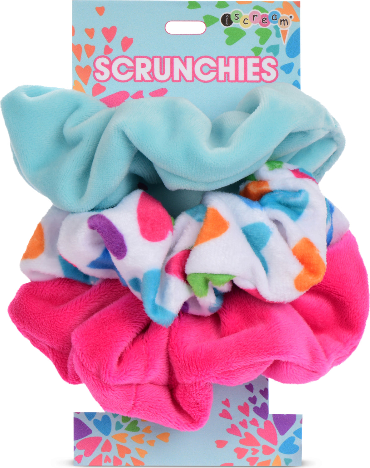 Bursting Hearts Scrunchie Set