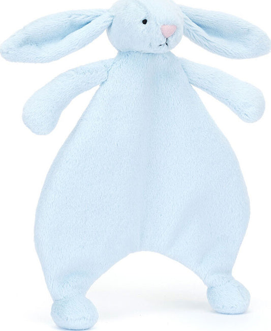 Bashful Bunny Comforter (Baby Blue)