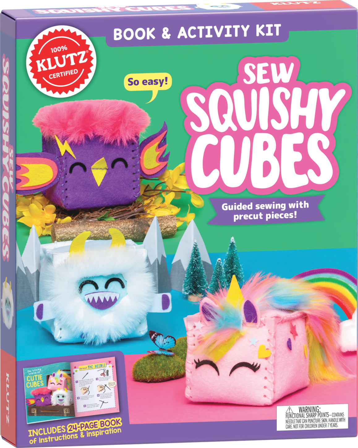 Sew Squishy Cubes