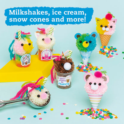 Mini Pom-Pom Food Animals