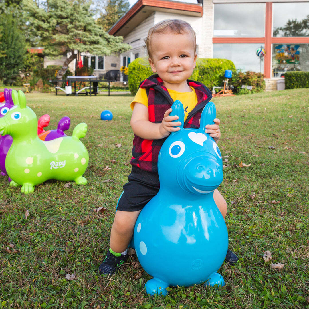 Rody Inflatable Bounce Horse (Pink)