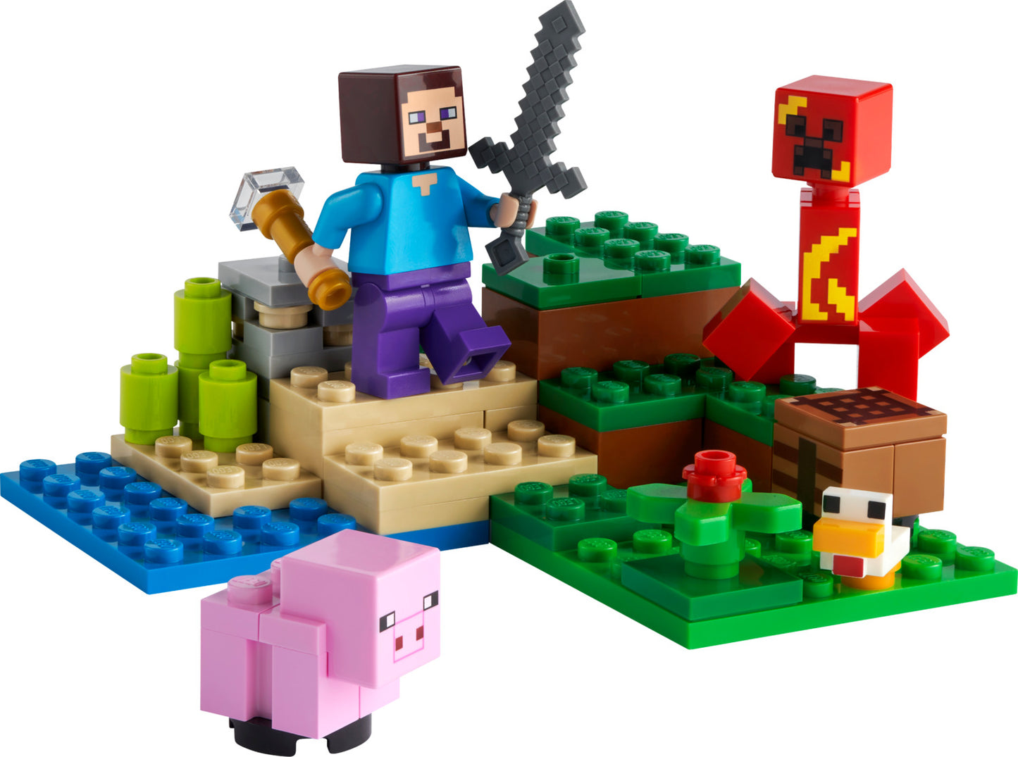 LEGO® Minecraft: The Creeper Ambush