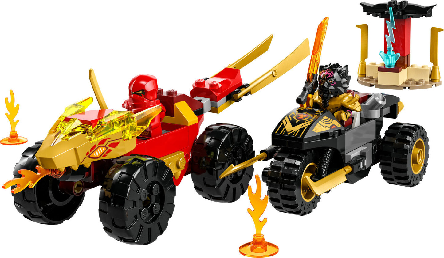 LEGO® Ninjago: Kai and Ras's Car and Bike Battle