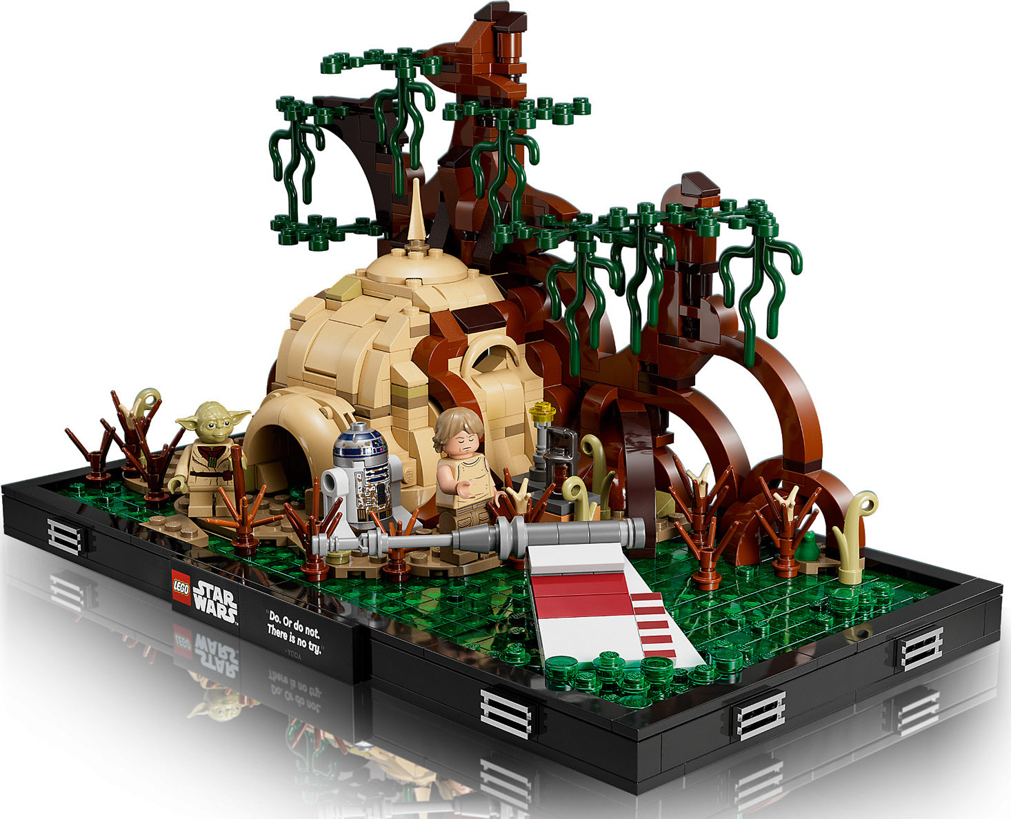 Star Wars Dagobah Jedi Training Open selling and built