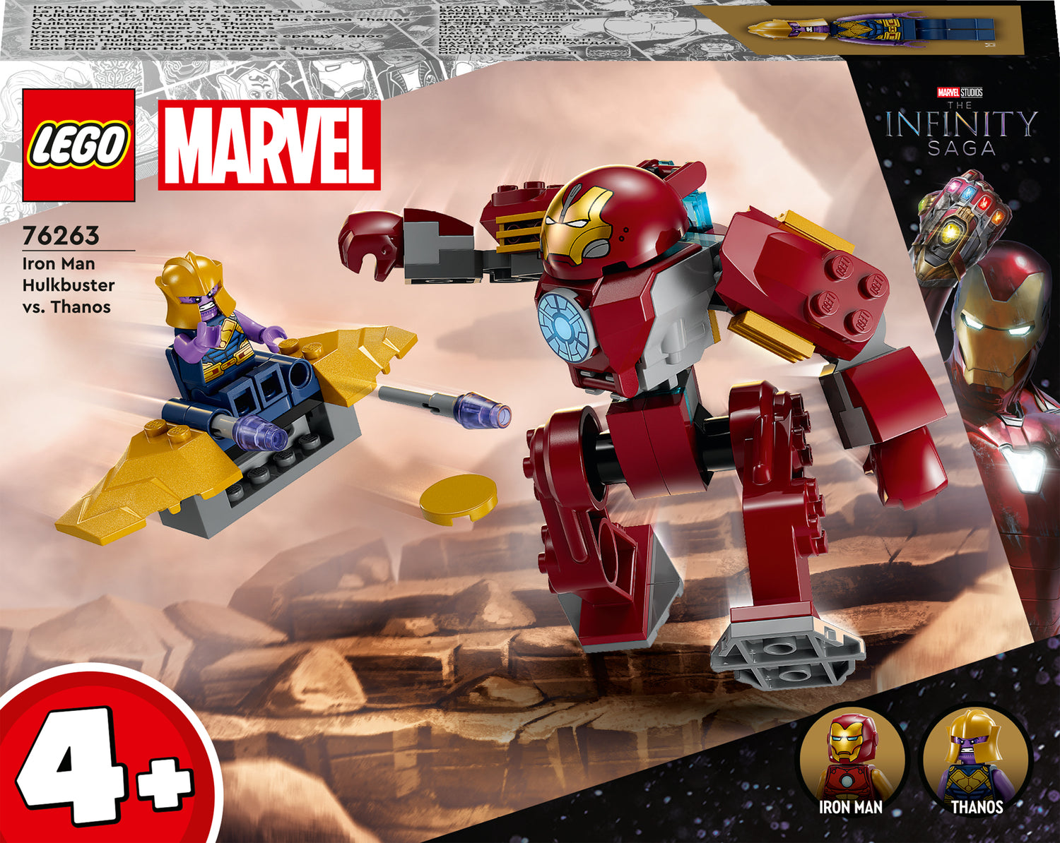 LEGO® Marvel Iron Man Hulkbuster vs. Thanos Set