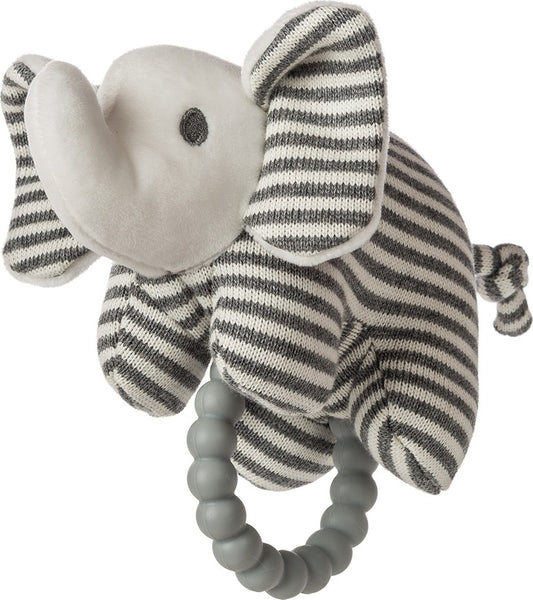 Afrique Elephant Teether Rattle - 5"