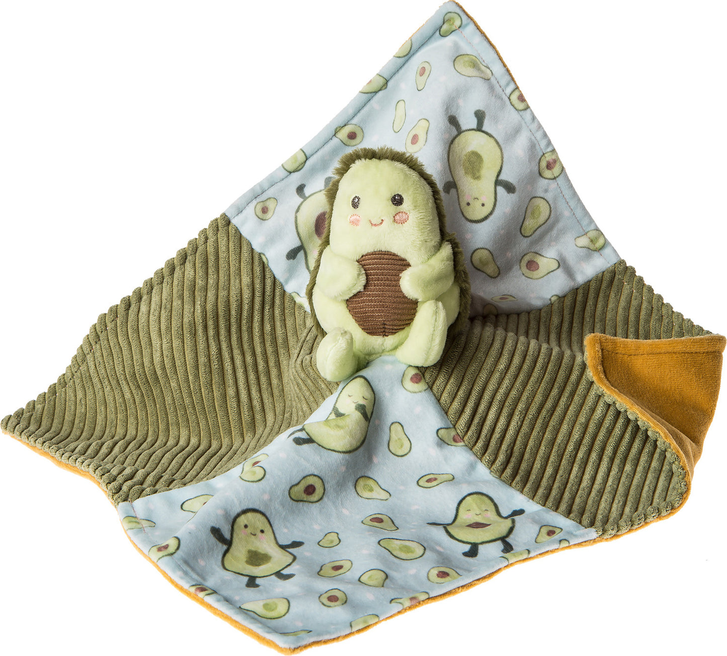 Yummy Avocado Character Blanket - 13x13"