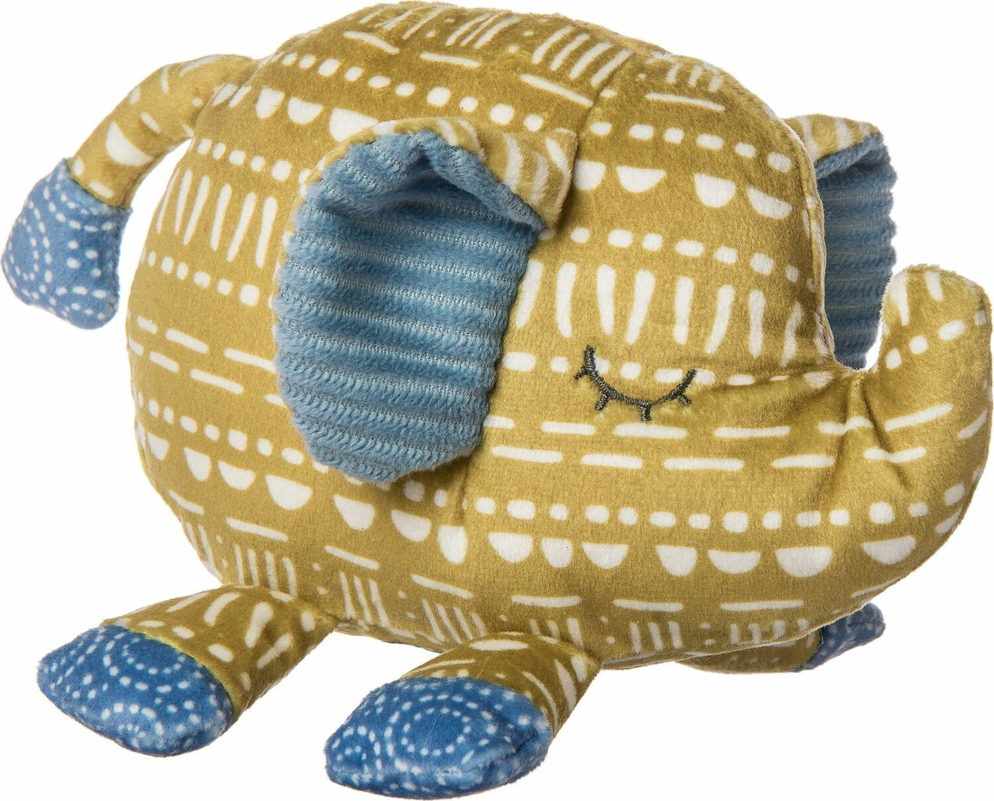 Boho Baby Elephant Rattle  6"