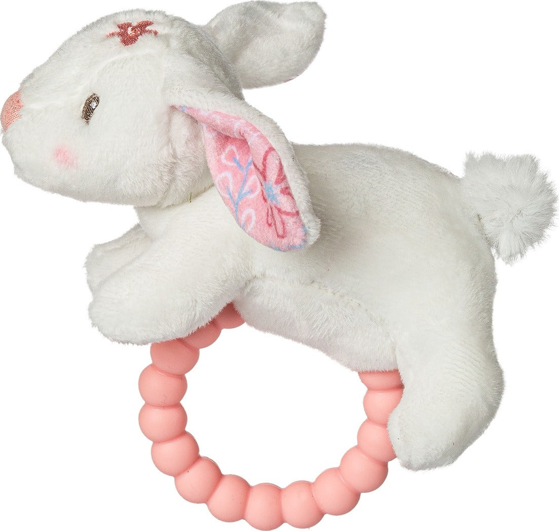 Bella Bunny Teether Rattle - 6"