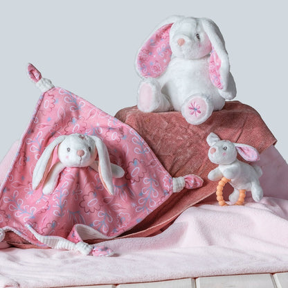 Bella Bunny Character Blanket - 13x13"