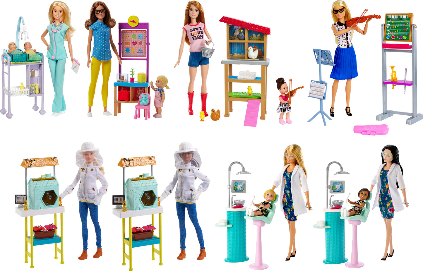 Barbie Career Playset  (assorted)