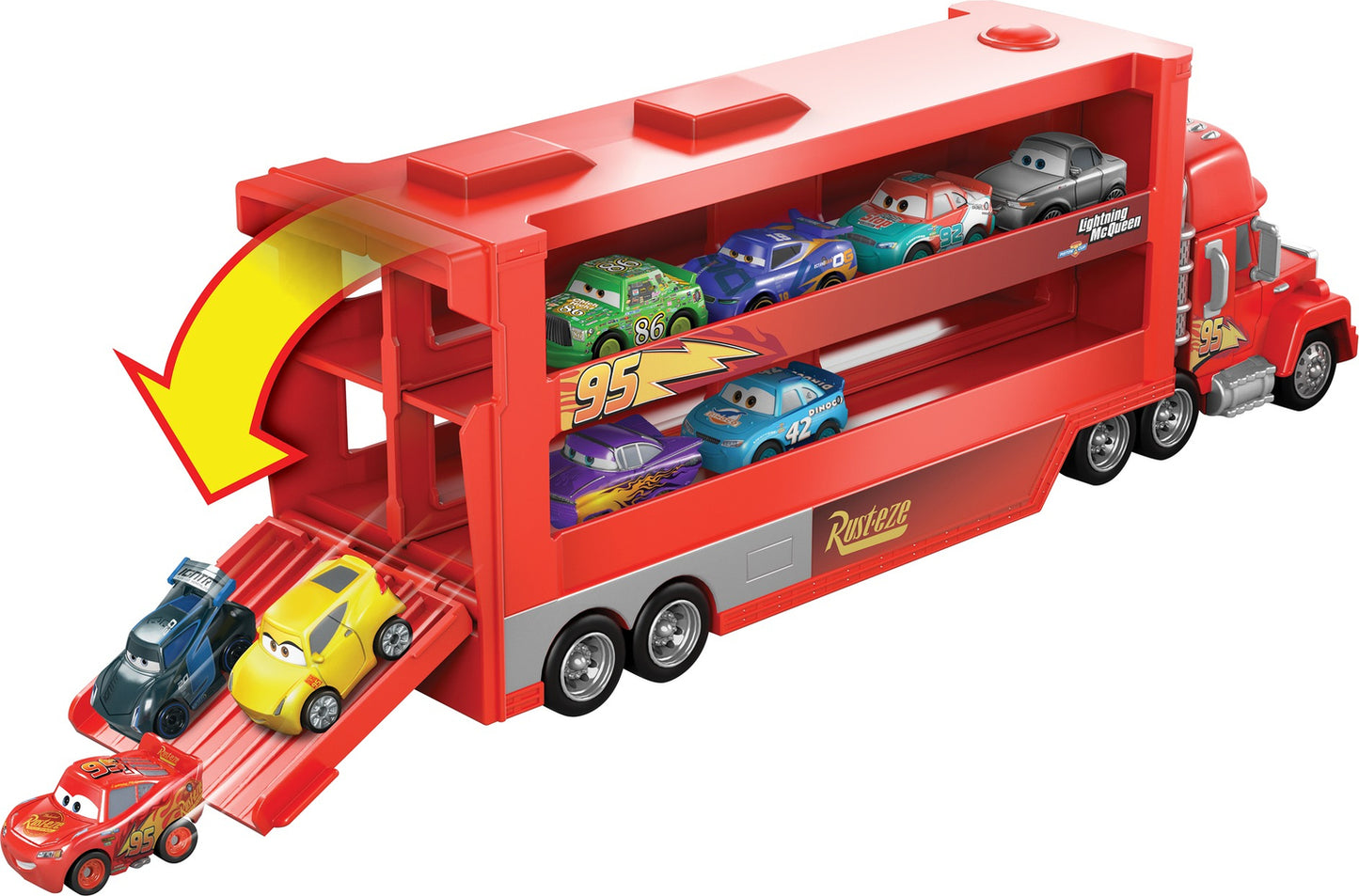 Disney Pixar Cars Mack Mini Racers Hauler