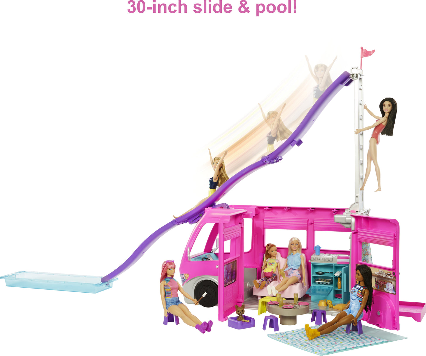 Barbie Dream Camper Vehicle Playset