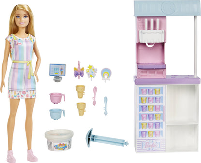 Barbie Ice Cream Shop Playset